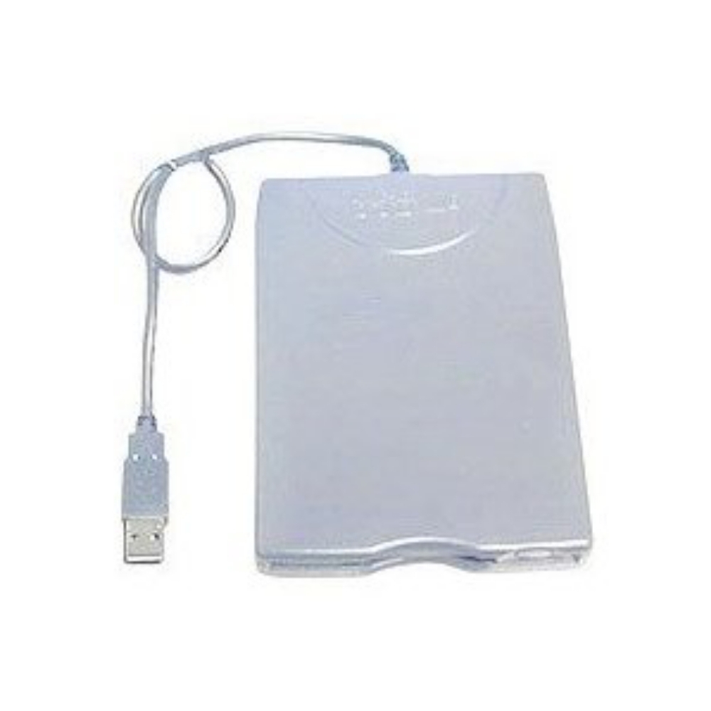 TEAC FD-05PUB  Silver Portable USB Floppy Disk Drive Unit. 5v-500mA